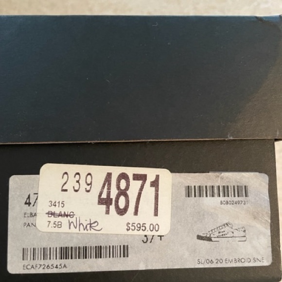 Saint Laurent sneakers 7.5 - Picture 13 of 13